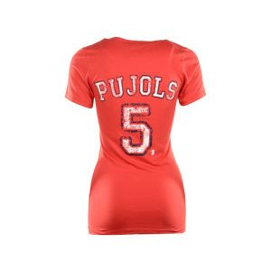 Los Angeles Angels of Anaheim Albert Pujols Majestic MLB Womens Sugar Player T Shirt