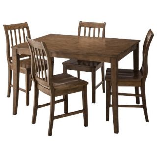 Dining Table Set Winfield 5 Piece Dining Set   Driftwood Grey Wash Finish