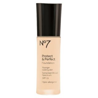 No7 Protect & Perfect Foundation SPF 15   Cool Vanilla (1.01 oz)