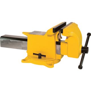 Yost High Visibility All Steel Utility Combination Pipe and Bench Vise   5 Inch