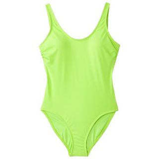 Xhilaration Juniors 1 Piece Swimsuit  Key Lime M