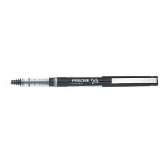 Pilot Precise V5 Roller Ball Stick Pen, Needle Point, 0.5mm Extra Fine   Black