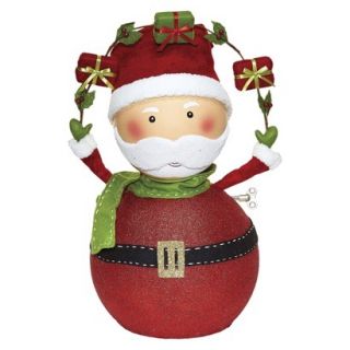 Roman Twirl N Tune Santa Decorative Holiday Figurine