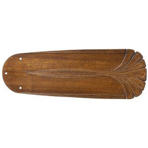 Monte Carlo MON MC5B185 Chestnut Universal * 52 Carved Wood Blades, Set of 5, 1