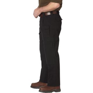 Gravel Gear 7 Pocket Tactical Pant with Teflon   Black, 40 Inch Waist x 30 Inch