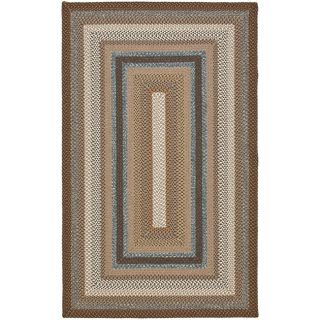 Hand woven Country Living Reversible Brown Braided Rug (9 X 12)