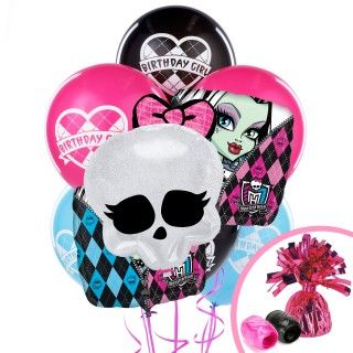 Monster High Balloon Bouquet Set