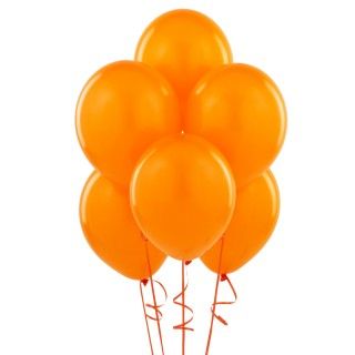 Orange Matte Balloons
