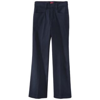 Dickies Girls Classic Fit Stretch Flare Bottom Pant   Navy 6