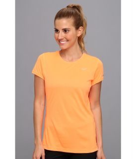 Nike Miler S/S Crew Top Womens T Shirt (Yellow)