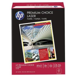 HP Premium Choice Laserjet Paper, 98 Brightness, 32 lb   White (500 Sheets Per