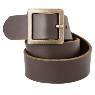 Mossimo Supply Co. Genuine Leather Pilgrim Belt   Brown S