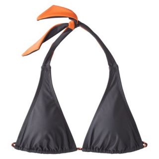 Converse One Star Womens Braided Triangle Bikini   Gray/Orange XL