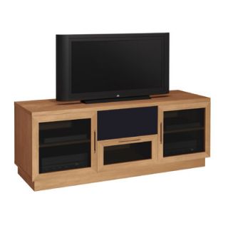 Furnitech Modern 60 TV Stand FT60CC Finish Natural Stained Cherry