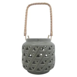 Threshold Ceramic Lantern   Grey (Small)
