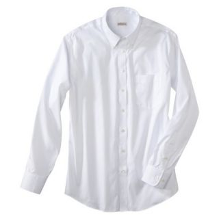 Merona Mens Ultimate Dress Shirt   True White M