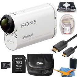 Sony HDR AS100V/W High Definition POV Action Video Camera 32GB Kit