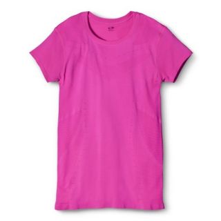 C9 by Champion Womens Seamless Tee   Pink XL