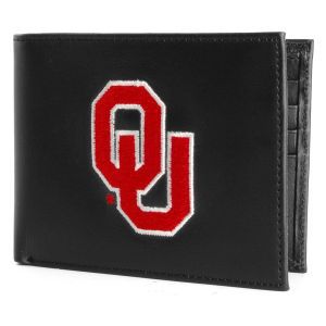 Oklahoma Sooners Rico Industries Black Bifold Wallet