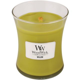 Woodwick Willow Candle, Green