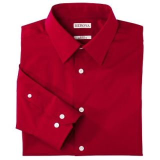 Merona Mens Tailored Fit Dress Shirt   Ruby XL