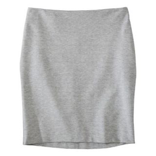 Merona Womens Ponte Pencil Skirt   Radiant Gray   4