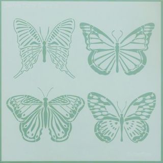 Devine Color 12x12in. Reusable Wall Stencil   Butterfly