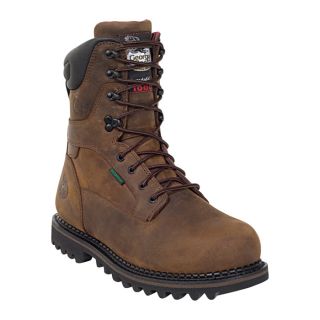 Georgia 9 Inch Insulated Waterproof Work Boot   Brown, Size 16, Model G8162