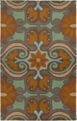 Hand tufted Sovereignty Brown Rug (8 X 8 Round)