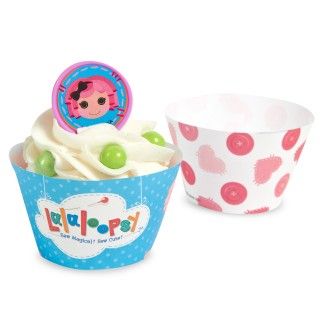 Lalaloopsy Reversible Cupcake Wrappers