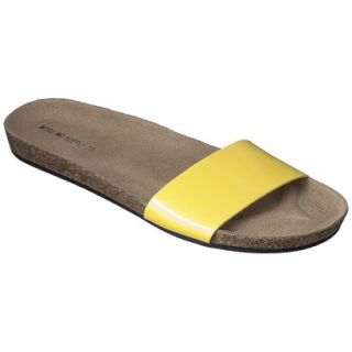 Womens Mossimo Supply Co. Cybill Footbed Sandal   Yellow 8
