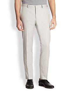 J. Lindeberg Paulie Washed Oxford Trousers   Grey