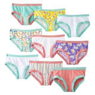 Fruit Of The Loom Girls 9 pack Hipster Underwear   Assorted Colors 10