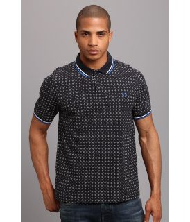 Fred Perry Drakes Archive Medallion Polo Mens Short Sleeve Pullover (Navy)