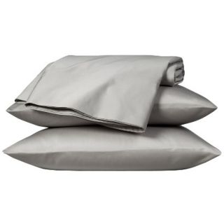 Fieldcrest Luxury 800 Thread Count Pillowcase Set   Gray (King)