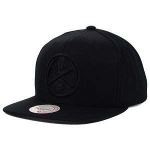 Denver Nuggets Mitchell and Ness NBA Team BW Snapback