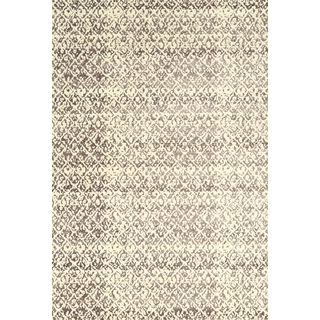 Settat Cream Graphic Wool Area Rug (710x11)