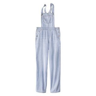 D Signed Girls Jean Overalls   Lite Chambray S