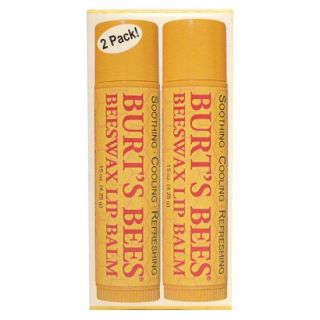 Burts Bees Lip Balm 2 pack   Beeswax   0.15 oz