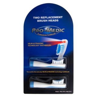 Pro Medic Replacement Brush Head   2 Count