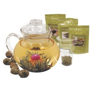 Primula Flowering Tea and Tea Pot Gift Set