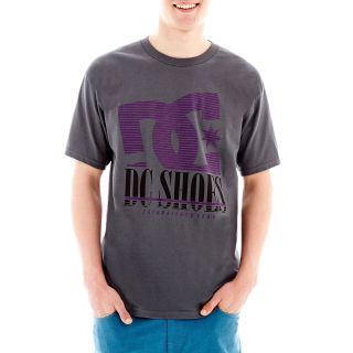 Dc Shoes DC Graphic Tee, Charcoal Vargas, Mens