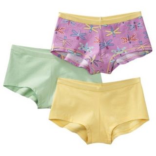 Hanes Girls 3 Pack Shorts   Assorted 8