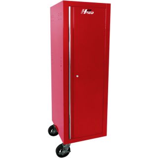 Homak H2Pro 19 Inch Full Length Side Locker   Red, Model RD08019602