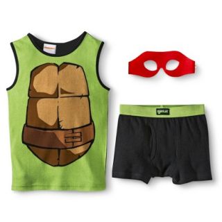 Teenage Mutant Ninja Turtles Raphael Boys Tank/Underwear Set w/ Mask   Red M