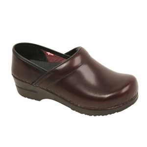 Sanita Clogs Womens Professional Wide Cabrio Brown Shoes, Size 36 W   457611 03