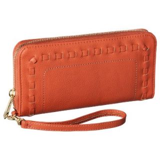 Merona Solid Cell Phone Case Wallet with Removable Wristlet Strap   Coral