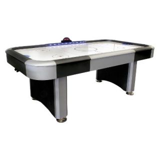 DMI Sports Air Hockey Table Lighted Rail   Black/Silver (7 ft)