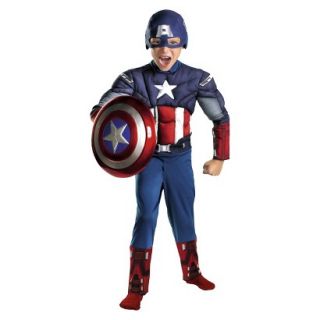 Toddler Captain America Avengers Classic Muscle Costume