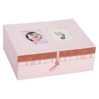 Pearhead Pink Babyprints Keepsake Box